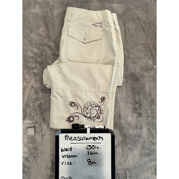 Toad & Co Shorts Women 4 Green Khaki Bermuda Casual Lot Of Two - Picture 7 of 16